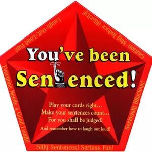 10/$25🦋 You've Been Sentenced Card Game 2005 Edition